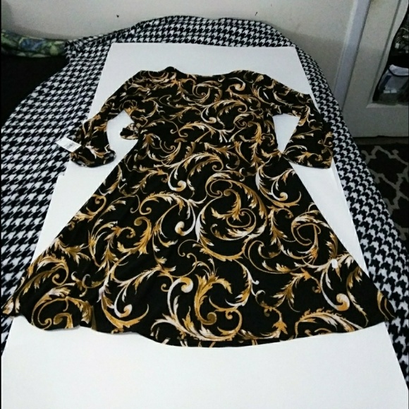 **SALE** NWT Alyx Filigree Print Dress - Picture 5 of 6